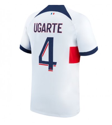 Paris Saint-Germain Manuel Ugarte #4 Replica Away Stadium Shirt 2023-24 Short Sleeve